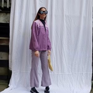 vintage lilac sport suit set
